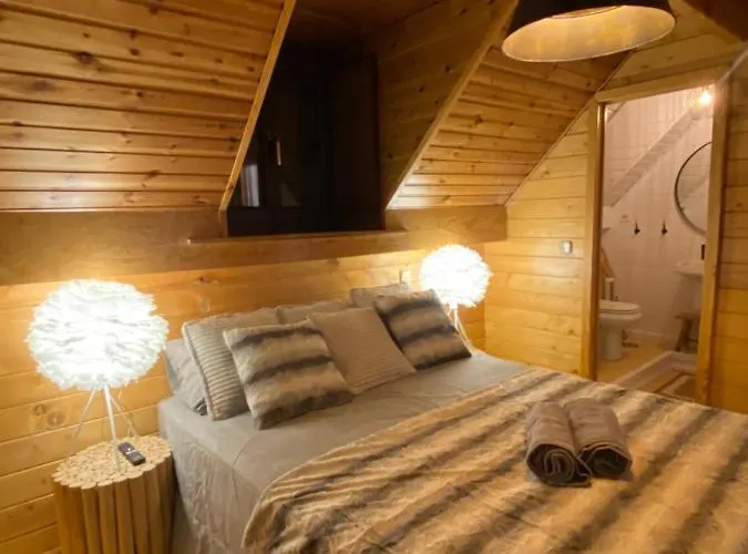 בקתה Alquilaeasy Abetos - Preciosa Con Vistas A La Montana *